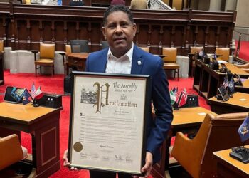 Asamblea NY entrega reconocimiento al diputado Ignacio Aracena como dominicano destacado
