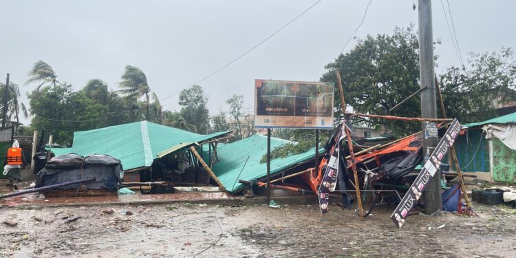El ciclón Mocha deja al menos 6 muertos y 700 heridos en Myanmar
