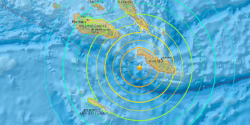 Terremoto de magnitud 7,7 provoca pequeño tsunami en islas del Pacífico Sur