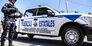 Secuestran a 14 policías estatales en el sur de México