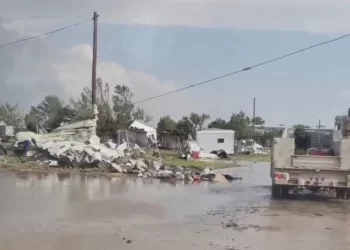 Un poderoso tornado arrasó una localidad de Texas
