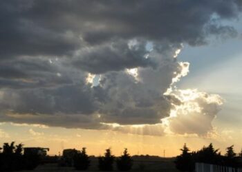Escasas lluvias casi a nivel nacional a causa de un sistema anticiclónico