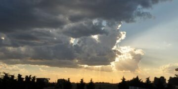 Escasas lluvias casi a nivel nacional a causa de un sistema anticiclónico