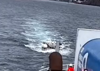 Circula último video de los tripulantes del submarino antes de bajar al Titanic