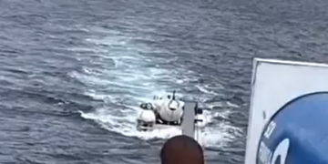 Circula último video de los tripulantes del submarino antes de bajar al Titanic