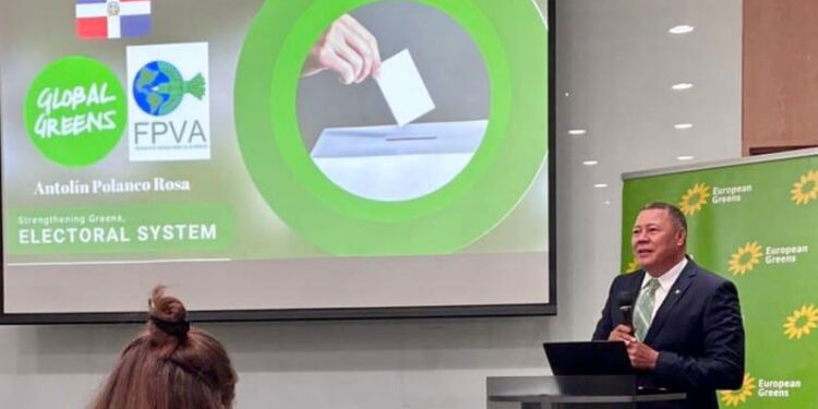 Antolin Polanco resalta fortalecimiento partidos verdes en sistema políticos mundiales