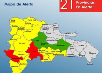 COE mantiene 21 provincias en alerta