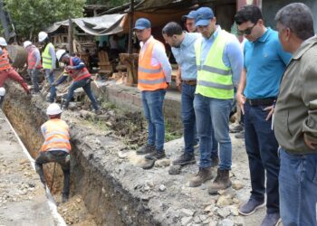 Wellington Arnaud supervisa obras en la provincia Monseñor Nouel