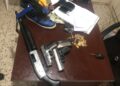Patrulla PN preventiva apresa hombre al que ocupa tres armas de fuego ilegales y un vehículo