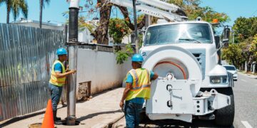Ayuntamiento del Distrito Nacional realiza labores preventivas ante posible paso de la tormenta tropical Bret