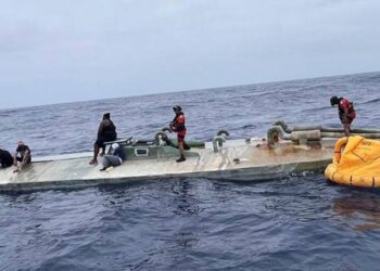 Incautan semisumergible con 3,5 toneladas de cocaína en México