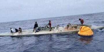 Incautan semisumergible con 3,5 toneladas de cocaína en México