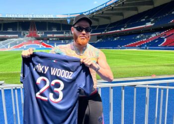 Miky Woodz llega como invitado especial al estadio Parc des Princes por el PSG