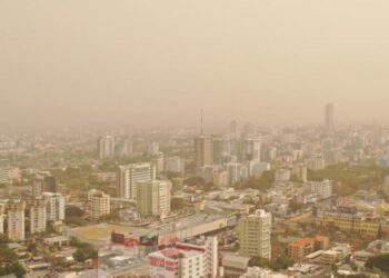 Este sábado llega otra masa de aire de polvo del Sahara
