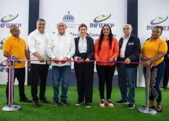 Gobierno inaugura nuevo centro INFOTEP, obras eléctricas, cuarteles policiales y una parroquia en Valverde