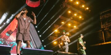 Gigolo y La Exce ponen a vibrar el Estadio Quisqueya a ritmo de Rasta Barbie junto a Arcángel