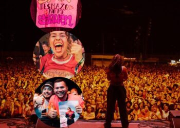 Fans de Tokischa llegan con pancartas al Primavera Sound Portugal