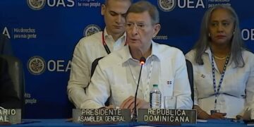Canciller Roberto Álvarez es electo presidente del 53vo Período de Sesiones de la Asamblea General de la OEA