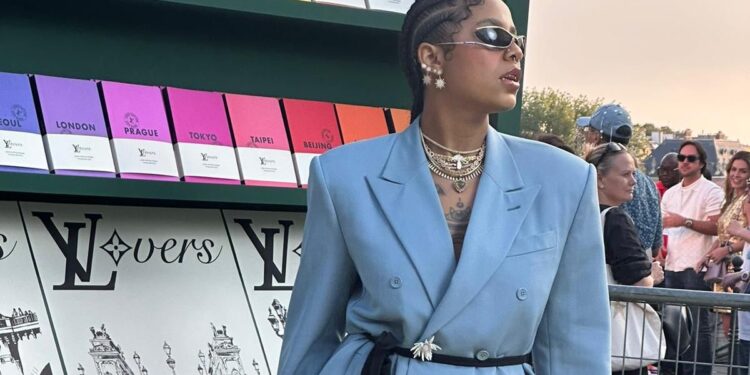 Tokischa, única artista dominicana presente en show de colección de Pharell y Louis Vuitton
