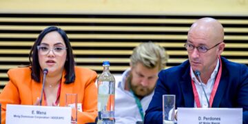 Presidenta de Adoexpo interviene en foro de Unión Europea, AL y el Caribe
