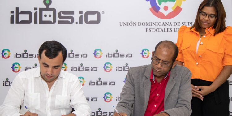 IbiDs.io y la Unión Dominicana de Suplidores Estatales Firman Convenio de Colaboración