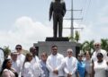 Ayuntamiento SDE dedica estatua monumental a Omar Torrijos en Paseo de la Historia