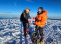 Montañista dominicana "Thais Herrera" escala la montaña más alta de Ecuador, el Chimborazo