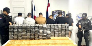En Barahona ocupan 245 paquetes de presunta cocaína