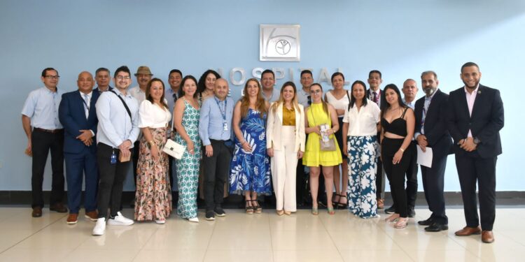 Hospital de Colombia visita HPHM para el intercambio de buenas prácticas hospitalarias
