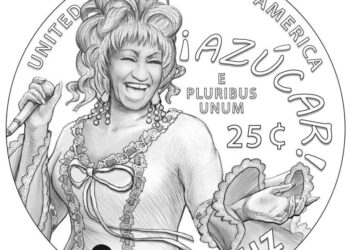 Acuñan moneda de 25 centavos de dólar en honor a Celia Cruz y su grito "Azúcar"