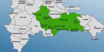 COE coloca en alerta verde 9 provincias