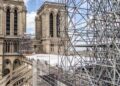 Llegan a Notre Dame vigas de madera para la reconstrucción de la catedral