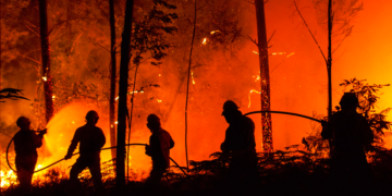 Al menos tres muertos tras colisionar dos helicópteros durante las labores de extinción de un incendio en EEUU