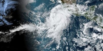 El huracán Hilary crece a categoría 4 mientras avanza a la península de Baja California