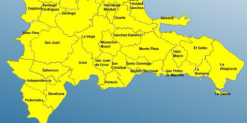 COE coloca todo el país en alerta amarilla