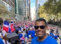 Cristian Allexis estuvo “Dominicanísimo” en la Parada Dominicana de New York
