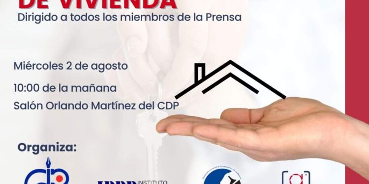 Gremios de prensa, gobierno, constructores y bancos convocan periodistas a jornada por la vivienda
