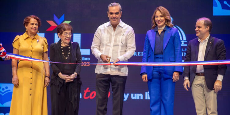 Presidente Luis Abinader inaugura la XXV Feria Internacional del Libro Santo Domingo 2023