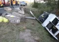 Muere un niño y cuatro resultan heridos en un accidente de un minibus escolar en Francia