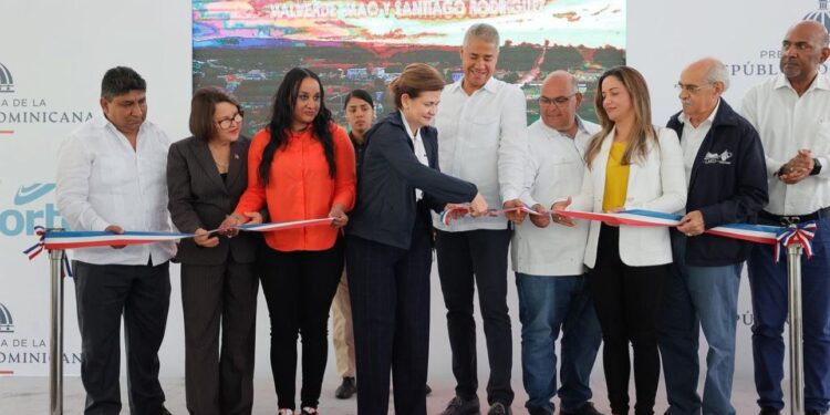 ISM y Edenorte inauguran obra eléctrica en Santiago Rodríguez y Valverde