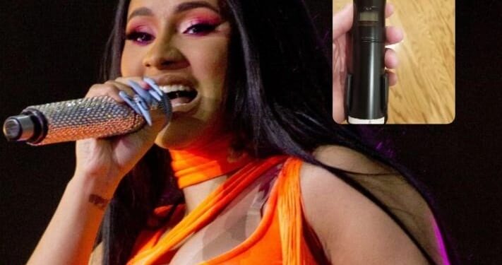 Por casi 100.000 dólares es subastado Micrófono arrojó Cardi B