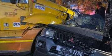 911 coordinó asistencia de 16 unidades de rescate en accidente de tránsito en Avenida Máximo Gómez