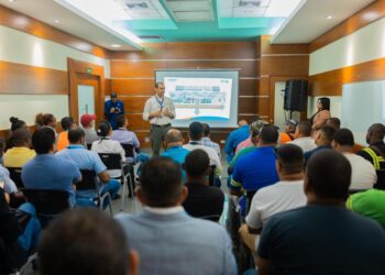 Intrant, HIT Puerto Río Haina y 3M instruyen sobre prevención de accidentes a conductores vehículos de carga