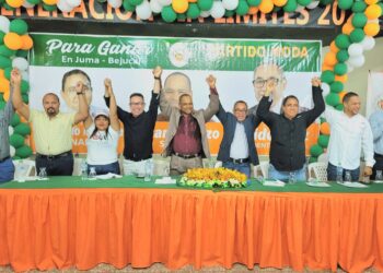 El Partido MODA  proclama candidato a senador en Monseñor Nouel