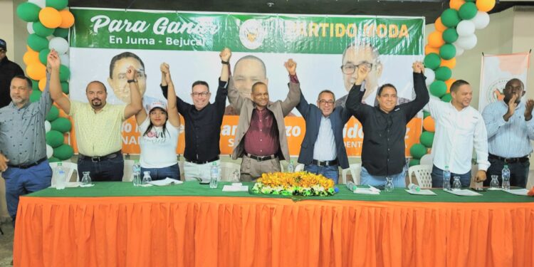 El Partido MODA proclama candidato a senador en Monseñor Nouel