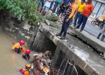 Continúa búsqueda de hombre que se lanzó a cañada Guajimía
