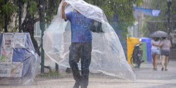 Continuarán las lluvias hoy y mañana por vaguada; 21 provincias se mantienen en alerta