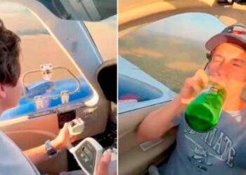 Padre murió junto a hijo tras dejarlo pilotar avión mientras tomaba cerveza en Brasil