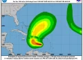 Tormenta tropical Franklin provocará aguaceros fuertes, tormentas eléctricas y ráfagas de viento los próximos tres días sobre el país