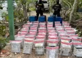 Incautan 290 paquetes presumiblemente cocaína en una embarcación en La Altagracia